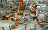 High-efficiency Robots Replacing Traditional Labor